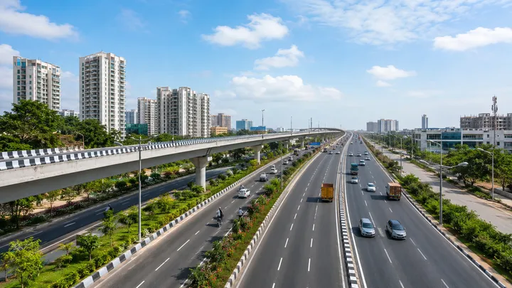 Sobha Trinity Hoskote alongside NH-75 Old Madras Road visual